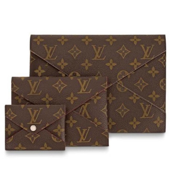 LOUIS VUITTON LV Pouchette Kiragami monogram envelope pouch set - Picture 1 of 3